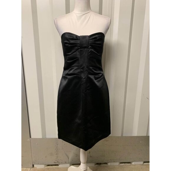 Max and Cleo Semi Formal Strapless Dress Womens Size 8 Petite - Picture 2 of 5